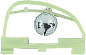 Dzwonek wędkarski z miejscem na świetlik Jaxon / 15 mm / pojedynczy / *AD-CH01*