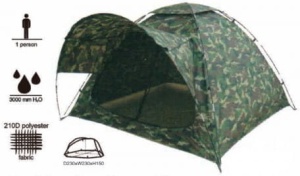 Namiot  jednoosobowy Mistrall / Moro X2 / 3 kg / 230 x 230 x 150 cm / *AM-6501008*