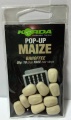 Sztuczna kukurydza pływająca Korda  Banoffee Białe duże 10szt. + stoperki  makarfish.jpg