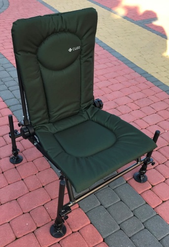 Fotel Elektrostatyk Cuzo F2 Method Feeder / Zielony / 120 kg / 7,5 kg /  sklep wędkarski makarfish 1