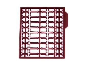 Stopery do kulek i pelletu PC120 Jaxon / Brązowe / 2 blistry /  *AC-PC120C* sklep wędkarski makarfish 