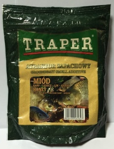 Atraktor zapachowy w proszku Traper / miód / 250 g / *01057*