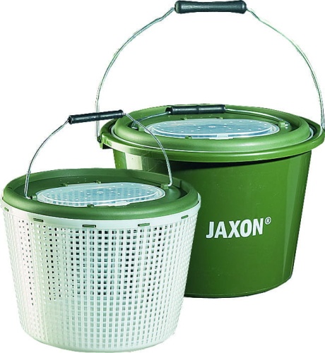 Sadzyk do żywca, wiadro Jaxon / roz. średni /  poj. 10 l / *RH-164* sklep wędkarski makarfish 