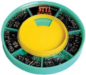 Ciężarki / style do spławików SENSAS Boites Distributrices Styl Standard PM