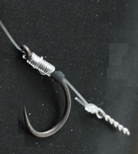 Przypony Guru Bayonets QM1 Ready Rigs / Hak 12 / bezzadziorowe / 4" - 10 cm / żyłka - ∅ 0,22 mm - 9 lb / 8 szt / *GRR042* sklep wędkarski makarfish 1 