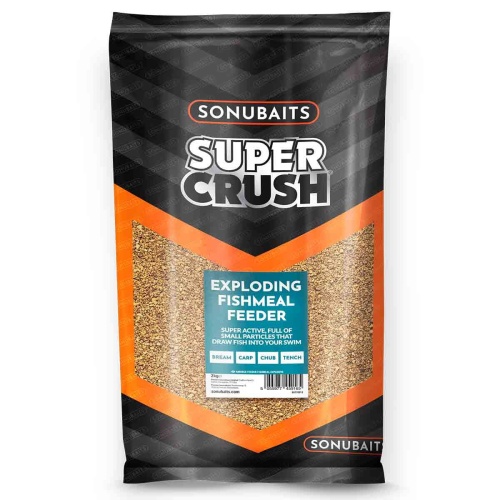 Zanęta Sonubaits Supercrush / Exploding Fishmeal Feeder / 2 kg / *S0770013* sklep wędkarski makarfish
