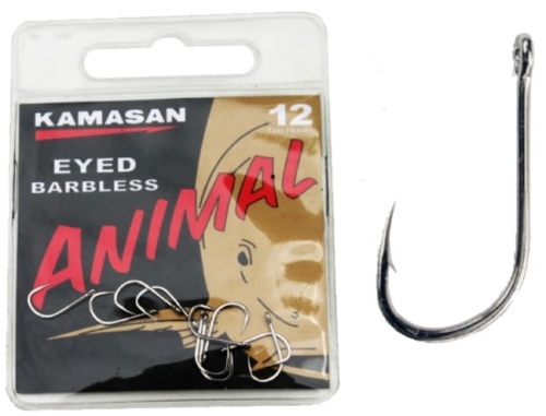 Haczyki Kamasan Animal Eyed / No 8 / 10 szt / oczko / zadzior / *KAM-AN-E08* sklep wędkarski makarfish