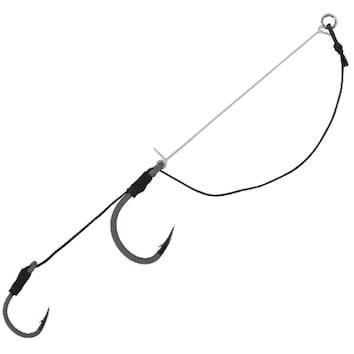 Przypon Madcat A-Static Clonk Teaser Bungee Rig / 100 kg / 21 - 26 cm / #10/0 + #6/0 / *52440* sklep wędkarski makarfish
