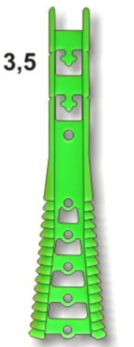 Korek, drabinka do gumy Stonfo : Standard : No 3,5 : rozmiar 13 - 21 mm : *S310-35* sklep wędkarski makarfish.png