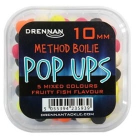 Mathod Boilie Pop Ups Drennan / 10 mm / Fruity Fish / *TBPUB10MFF* 
