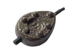 Ciężarek karpiowy Jaxon / Kolczasta Gruszka / 120 g / przelotowy / Brązowy / *CP-KB120*