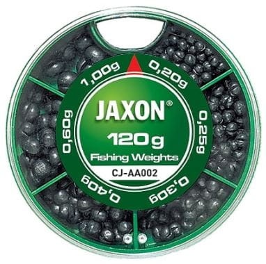Zestaw ciężarków,śrucin Jaxon / op Małe / 1,0 g - 2,9 g / 70 g / *CJ-AA004*  sklep wędkarski makarfish