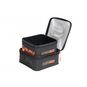 Zestaw pokrowców, pojemników Guru Fusion 400 Bait Pro + 300 Bait Pro / 22 x 21 x 9,5 cm / *GLG05*