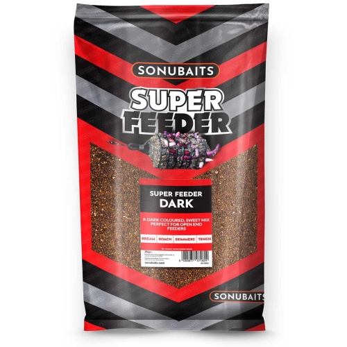 Zanęta Sonubaits / Super Feeder Dark / 2 kg / *S0770025* sklep wędkarski makarfish
