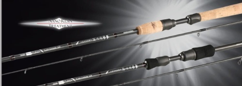 Wędka Mikado Inazuma Flash Zander / 2,20 m / 28 g / 2 cz / korek / *WAA063C-220* sklep wędkarski Makarfish
