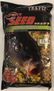 Mix 4 ziaren zanętowych Traper / kukurydza, pęczak, wyka i sorgo  / 1 kg / *03022*