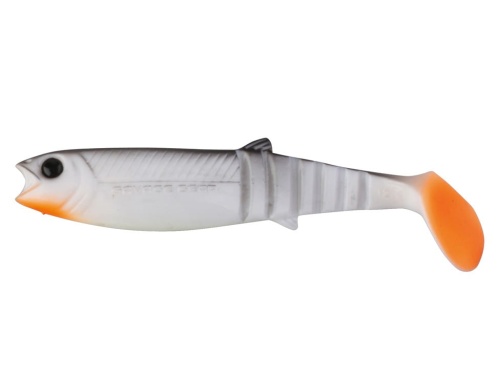 Przynęta gumowa Savage Gear Cannibal Shad / 12,5 cm / White &amp; Black / *45125* sklep wędkarski makarfish