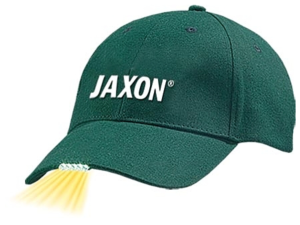 Czapka z latarką w daszku Jaxon / zielona / *UJ-CZX01C*