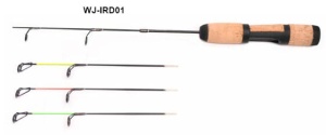 Wędka podlodowa Jaxon Ice Rod Multi Tip / 4 wymienne szczytówki / 40 cm / *WJ-IRD01* 