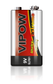 Bateria alkaliczna Vipov Extreme / 9 V - 6LR6 / sygnalizatory, centralki / *BAT0092B* sklep wędkarski makarfish 2 