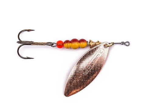 Błystka obrotowa Mepps / Aglia Long / miedziana / # 0 / 2.5 g / sklep wędkarski makarfish 