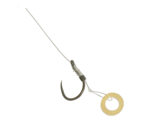 Przypony Guru Bait Bands QM1 Ready Rigs / Hak 16 / bezzadziorowe / 4" - 10 cm / żyłka - ∅ 0,17 mm - 6 lb / 8 szt / *GRR035*  sklep wędkarski makarfish 1