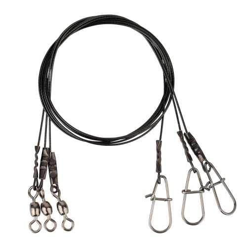 Przypony stalowe Savage Gear/ Black 7 / 20 cm / 0,35 mm / 7 splotów / *54862* sklep wędkarski makarfish