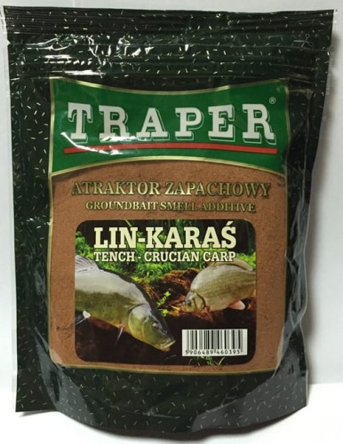 Atraktor zapachowy w proszku Traper  lin-karaś  250g  01056 makarfish.jpg
