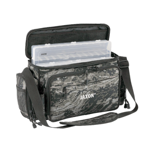 Torba z pudełkami XTX05 Jaxon / 46 x 18 x 26 cm / 2 pudełka / *UJ-XTX05* sklep wędkarski makarfish 