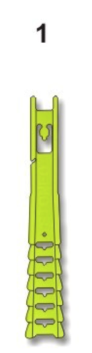 Korek, drabinka do gumy Stonfo / Standard / No 1 / rozmiar 8 - 9.8 mm / *S310-1* sklep wędkarski makarfish 1.png