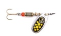 Błystka obrotowa Mepps / Black Fury / Czarno-srebrna w żółte kropki / # 0 / 2.0 g / sklep wędkarski makarfish 