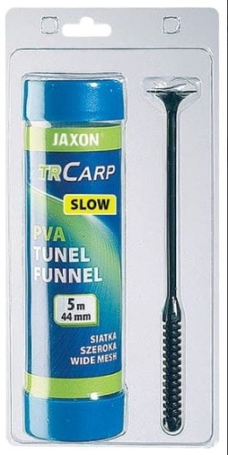 Tunel PVA Jaxon XTR Carp / Slow - wolno rozpuszczalny /  + ubijak / szer:  23 mm / 5 m / *LC-PVA074* sklep wędkarski makarfish 