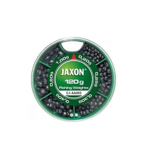 Zestaw ciężarków, śrucin Jaxon / op Duże / 1,0 g - 2,9 g / 100 g / *CJ-AA006* sklep wędkarski makarfish 