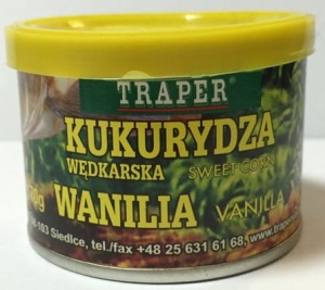 Kukurydza wędkarska Traper 70 g - Wanilia * 16017*
