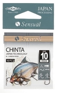 Haczyki Mikado Sensual Chinta Nr 8 BN 10 szt.