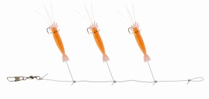 Przywieszka, Przypon pilkerowy Cormoran / Krewetki - Shrimp Rig / pomarańczowe/ *55-65404*