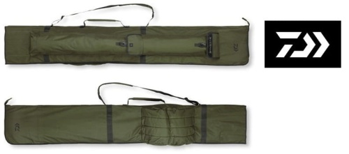 Pokrowiec karpiowy Daiwa Black Widow / 12 ft / na 3 wędki / *18705-012* sklep wędkarski makarfish