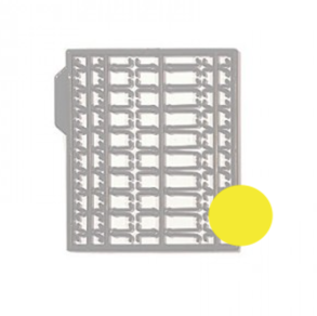 Stopery do kulek i pelletu PC120 Jaxon / Żółte / 2 blistry /  *AC-PC120D* sklep wędkarski makarfish 