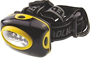 Latarka czołowa MIstrall / 5 LED / *AM-6002030*