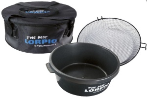 Zestaw do rozrabiania zanęty Lorpio EVA / Torba 17 l / Miska 11 l / Sito / *74-100-002*