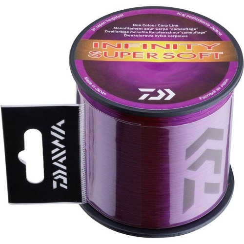 Żyłka Daiwa Infinity Super Soft Purple / 0,36 mm / 9,8 kg / 870 m / *12982-036* sklep wędkarski Makarfish