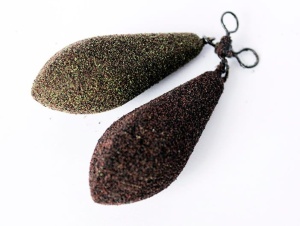 Ciężarek karpiowy z krętlikiem TORPEDA brązowy 120g