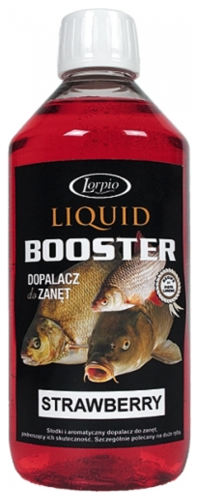 Liquid Booster Lorpio / Strawberry - Truskawka / 500 ml / *DD-LO086* sklep wędkarski Makarfish