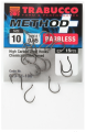 Haczyki Trabucco Method + / No 10 / 15 szt / bezzadziorowe / *023-51-100* sklep wędkarski Makarfish