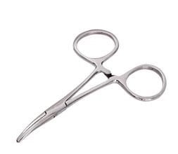 Szczypce, Pean Jaxon z zakrzywioną końcówką / 13 cm / *AC-3104* sklep wędkarski Makarfish 1