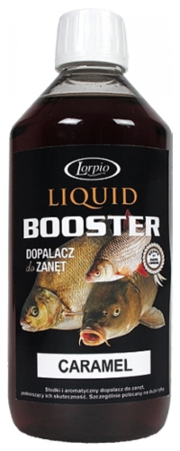 Liquid Booster Lorpio / Caramel - Karmel / 500 ml / *DD-LO084*sklep wędkarski Makarfish