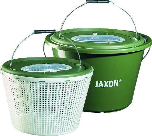 Sadzyk do żywca, wiadro Jaxon / roz. duży /  poj. 15 l / *RH-163* sklep wędkarski makarfish 