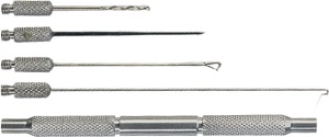 Zestaw, komplet igieł + wiertło XTR Carp Jaxon / Inox / *AC-355802*