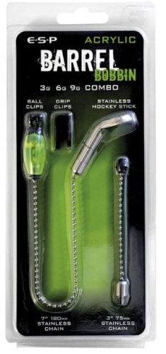 Hanger, sygnalizator brań ESP Barrel Bobbin  Zielony  Zestaw  65-470-004 sklep wędkarski makarfish.JPG